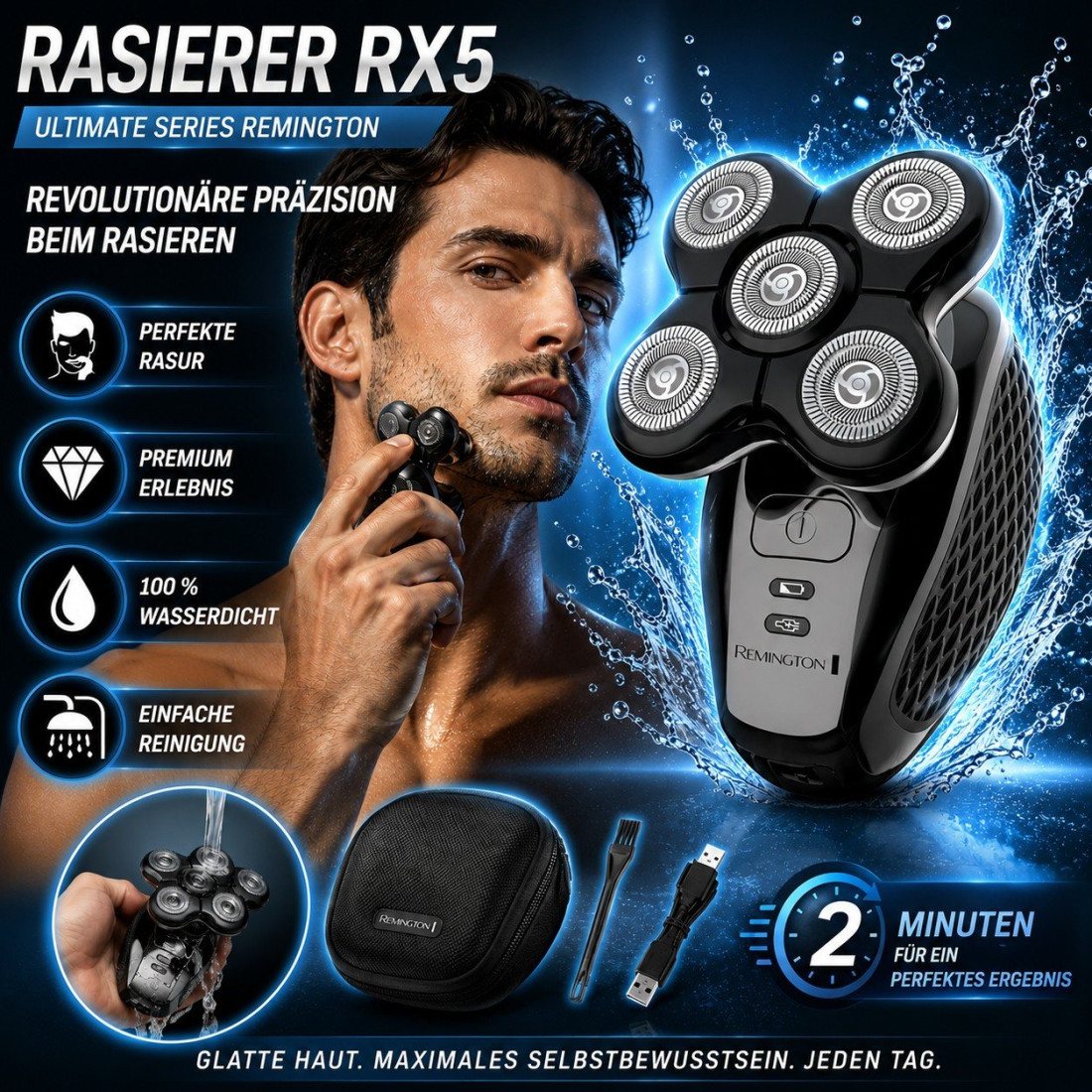 Kopfrasierer RX5 Ultimate Series Remington