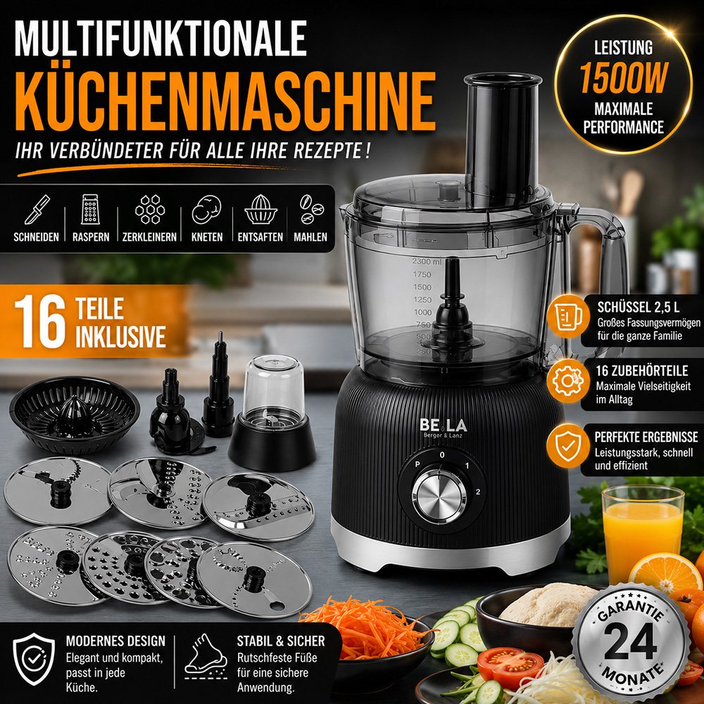 Multifunktionale Küchenmaschine