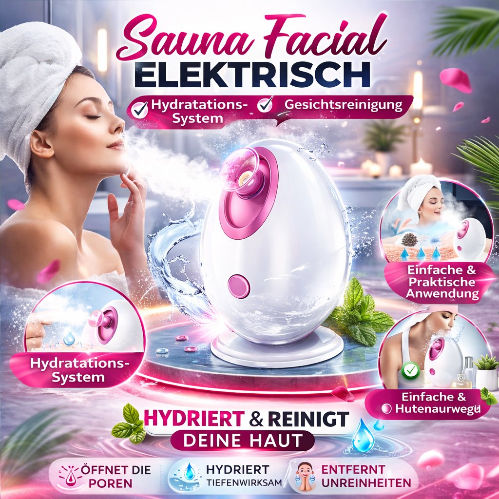 Elektrische Gesichtssauna