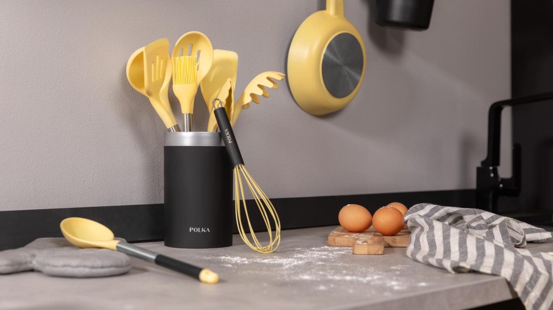 Polka Experience Vulcano Küchenutensilien-Set