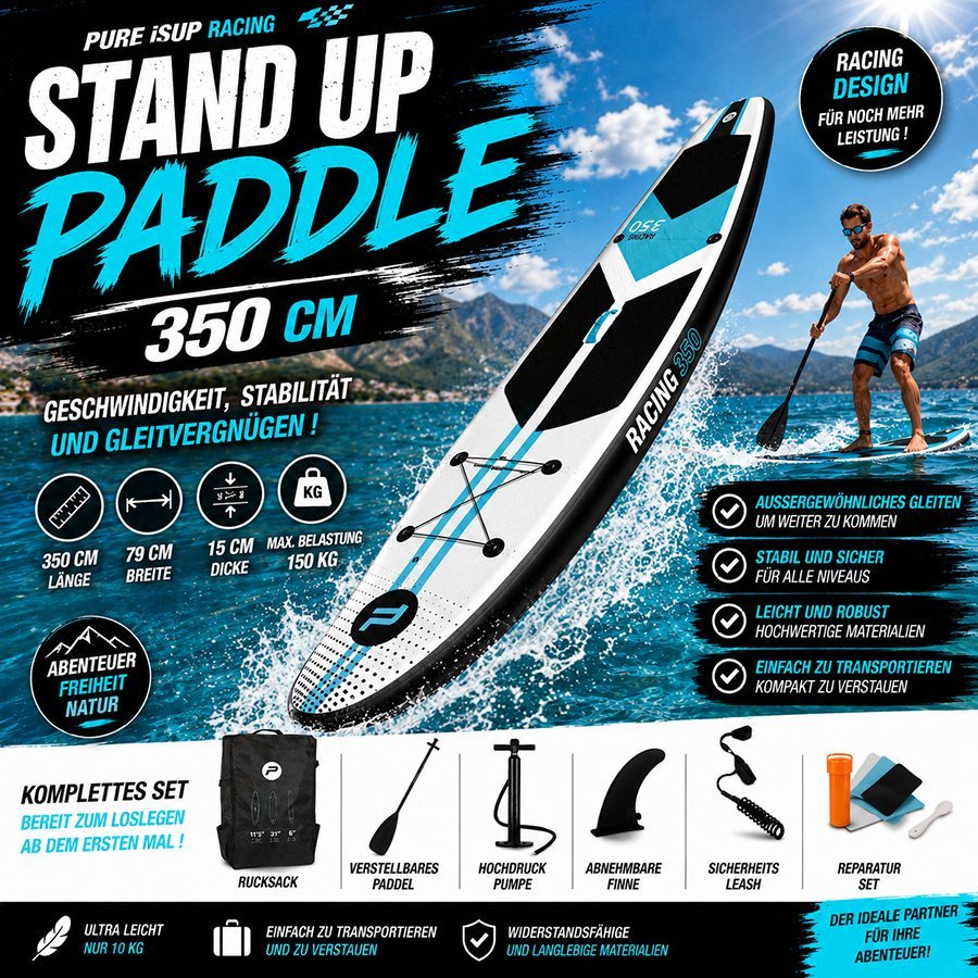 Racing Stand up Paddle 350 cm