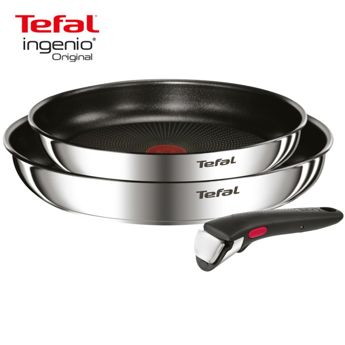 Tefal Ingenio 2er-Set Pfannen + abnehmbarer Griff