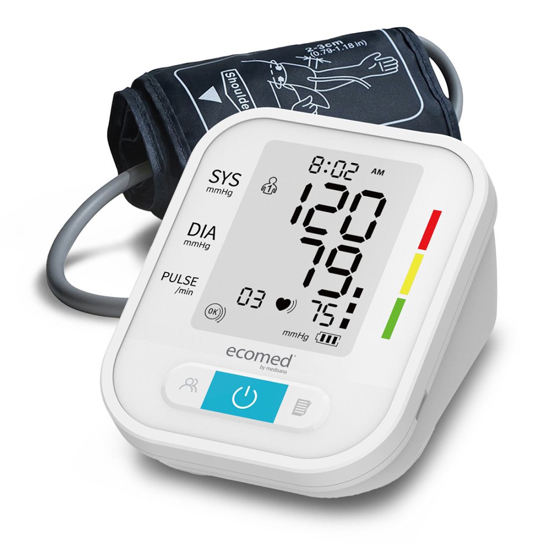 Medisana ecomed Arm-Blutdruckmessgerät