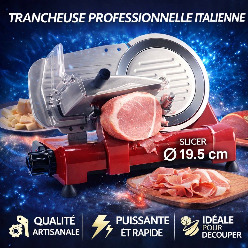 Professionelle italienische Aufschnittmaschine SLICER