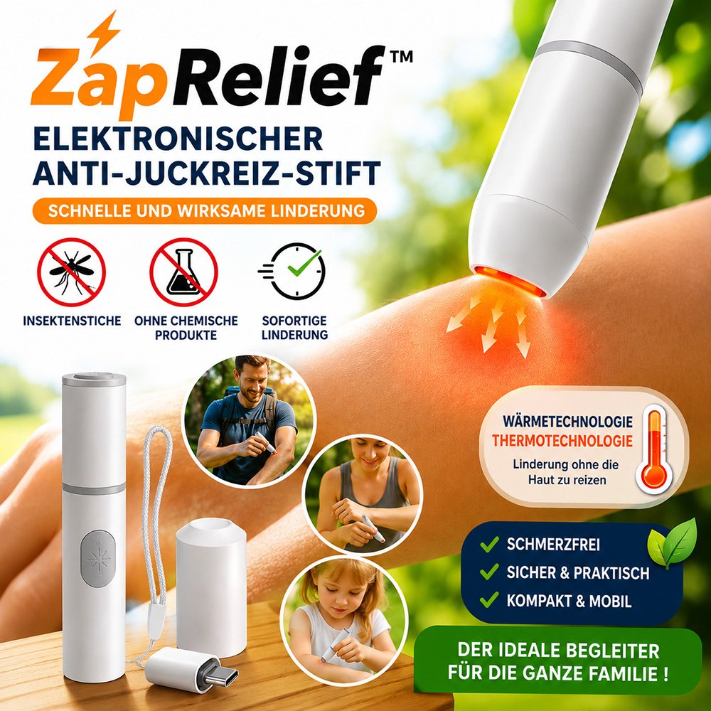ZapRelief™ – Elektronischer Stift gegen Juckreiz