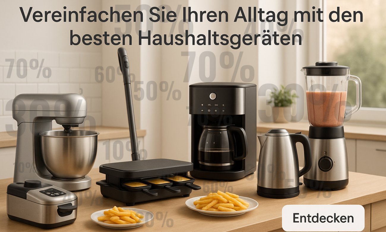 Banner électroménager de