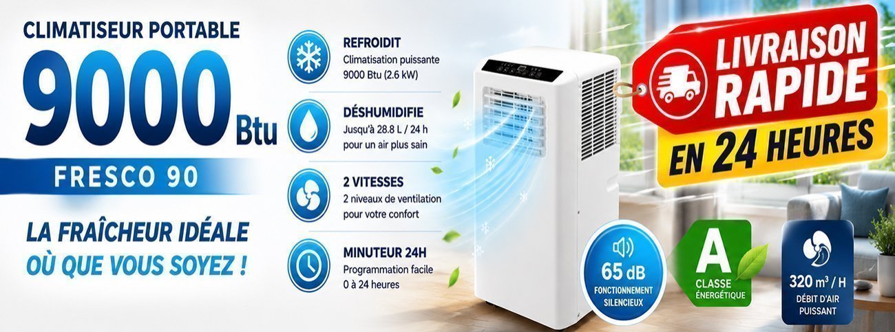Climatiseur 9000 Btu