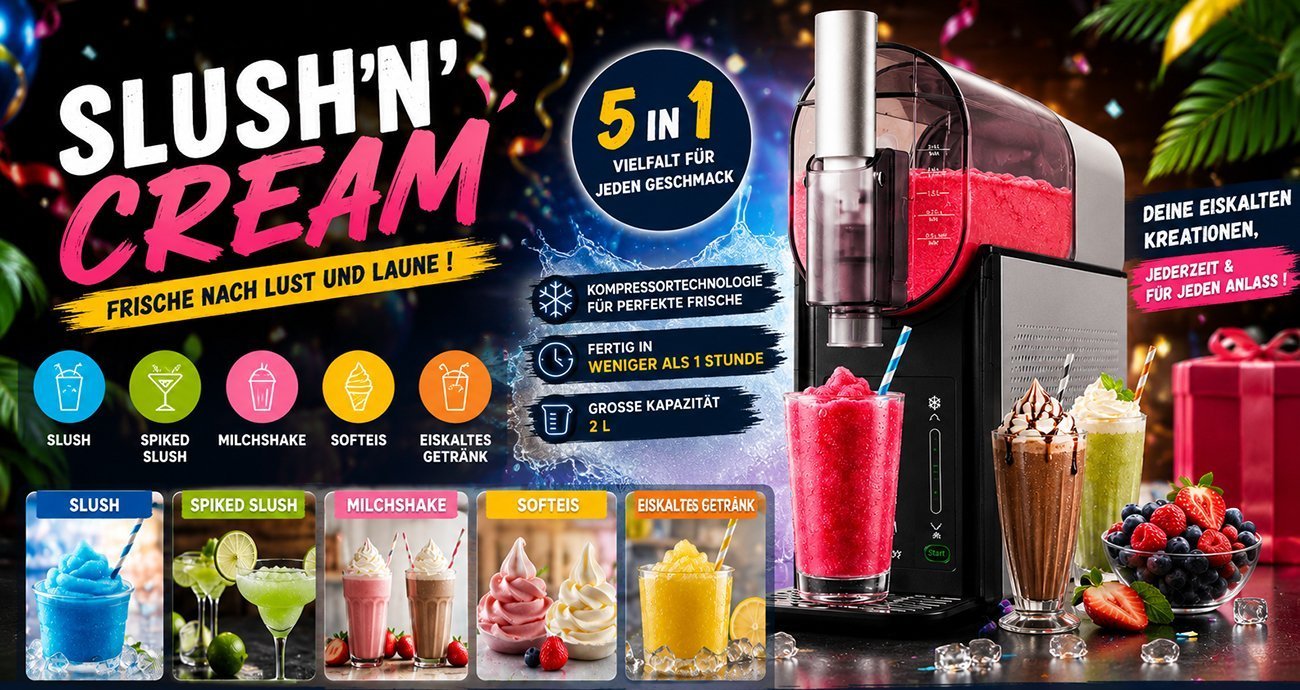 Machine à Granités Slush & IceCream
